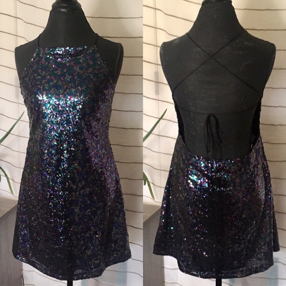 ✨Motel Rocks Petrol Mika Dress - Picture 2 of 6